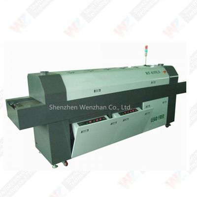 Υψηλής ακρίβειας 8 ζώνες Smt Smd Solder Reflow Oven Soldering Machine για συγκόλληση PCB