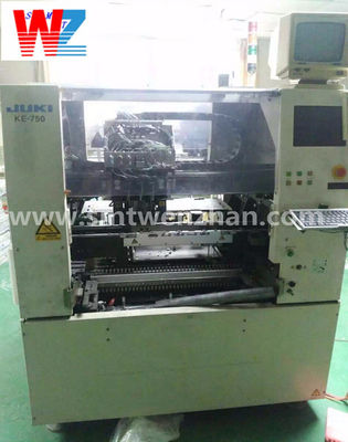 Η γραμμή συναρμολόγησης SMT PCB Juki 750 SMT Pick And Place Machine για την παραγωγή LED SMT