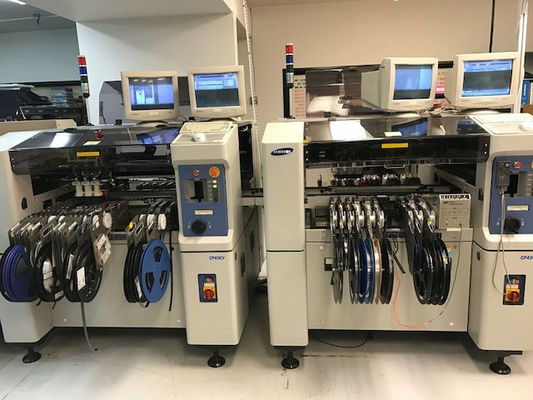 Μηχανή στερεοποίησης SMT High Speed HANWHA Samsung CP40 Pick And Place Machine