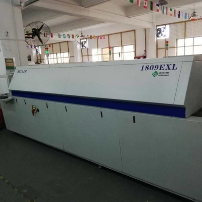 Heller 1809EXL PCB SMT Reflow Oven 9 ζώνες SMT μηχανή συγκόλλησης reflow